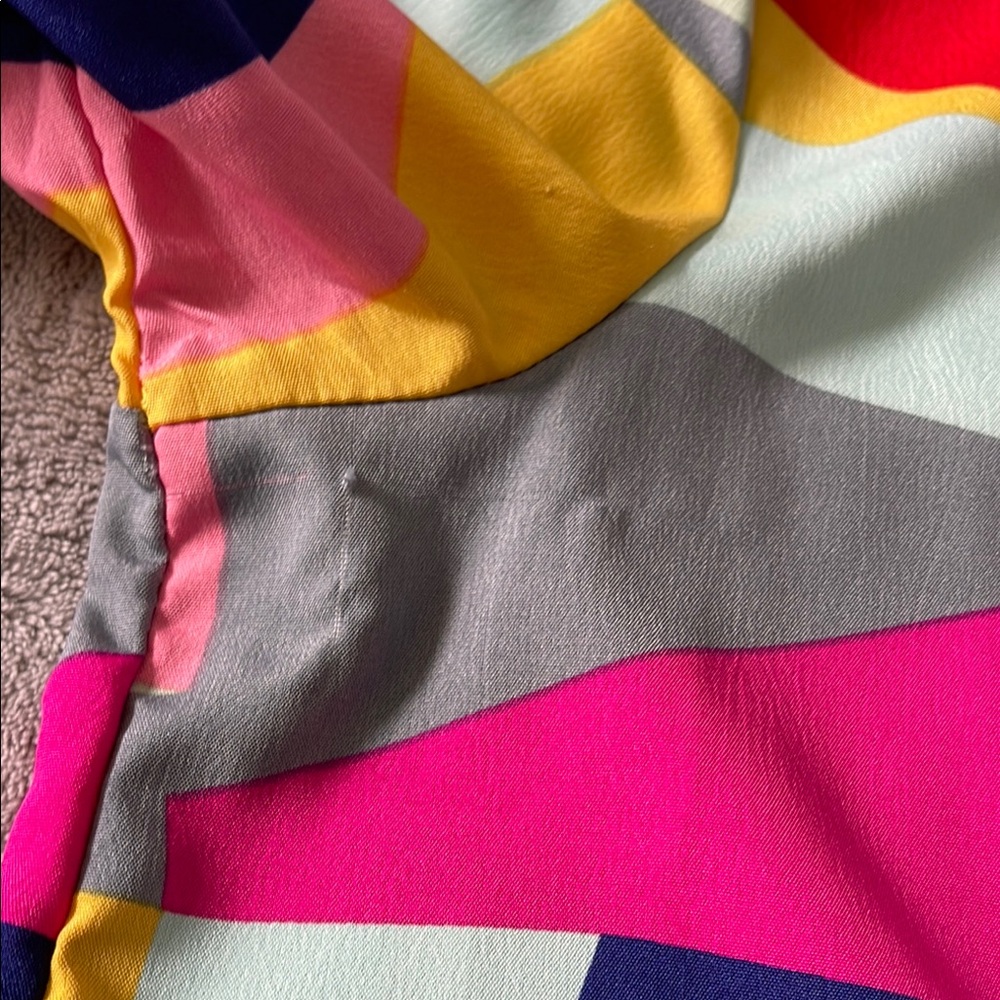 Colorful Geometric Pattern Dress - Picture 5 of 10